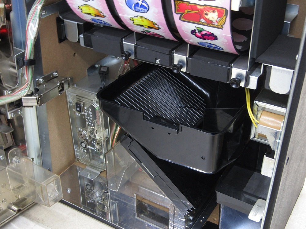 パチスロ実機 サミー サクラ大戦3 ~巴里は燃えているか~ コイン不要機搭載 100V対応 Vol調節有 スロット - 安心保証・業界最安値の販売 福助
